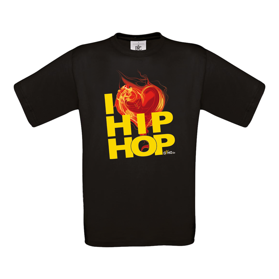 Tshirt  I LOVE HipHop Black