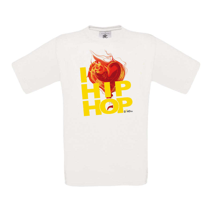 Tshirt  I LOVE HipHop White